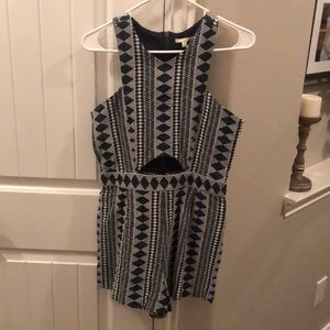 Gianni Bini Navy Romper
